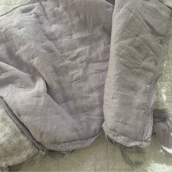 Just born purple front top‎ rail crib cover - Picture 3 of 5